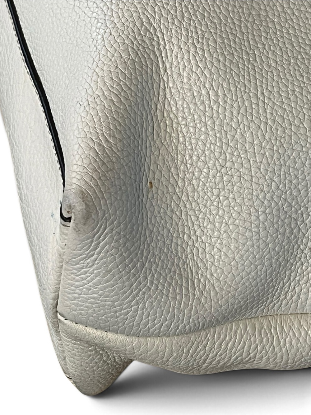 Coach Penelope All Leather Tote / Shoulder Bag w/ Emerald Interior F14683 - Picture 16 of 16